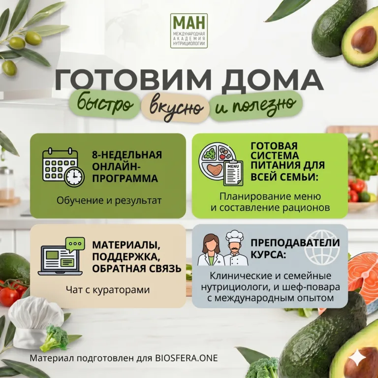 Готовим дома быстро, вкусно и полезно