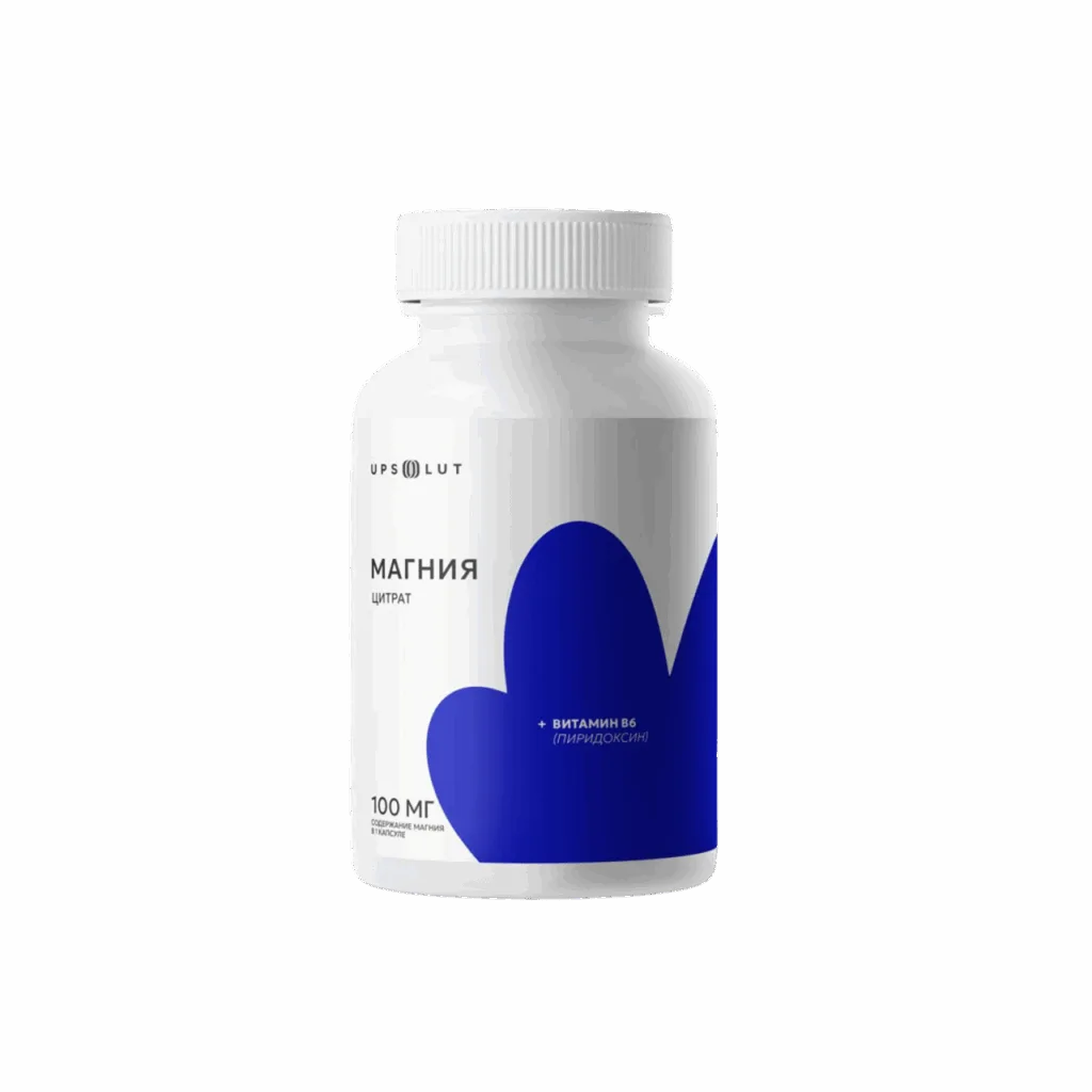 Магний с витамином В6, (MagniBalance B6), 90 капсул