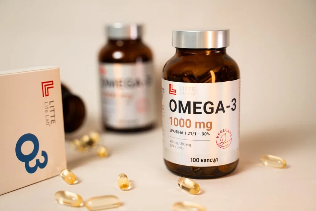 Омега-3 Litte Life Lab, 1000 мг, 100 капсул