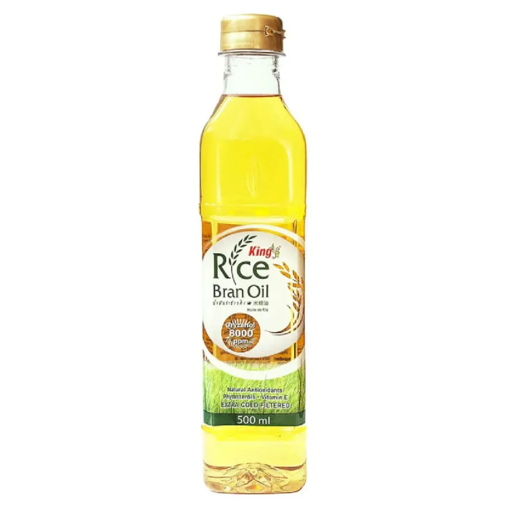 Масло рисовых отрубей, 500 мл, King Rice Bran Oil / Кинг Райс Бран Ойл