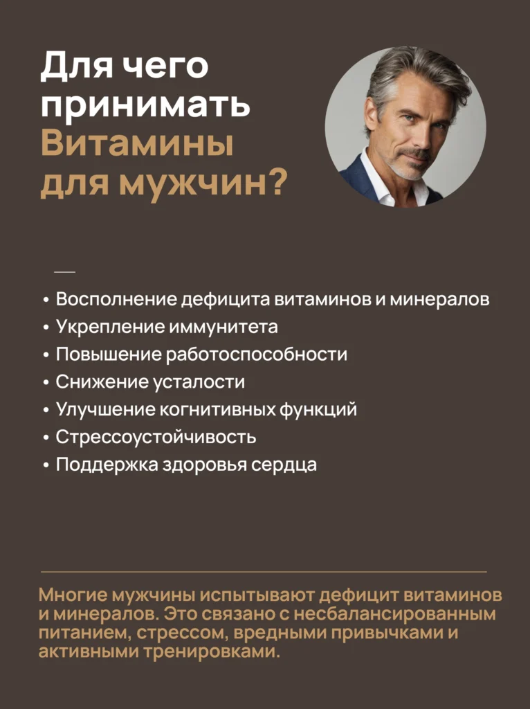 Витамины для мужчин