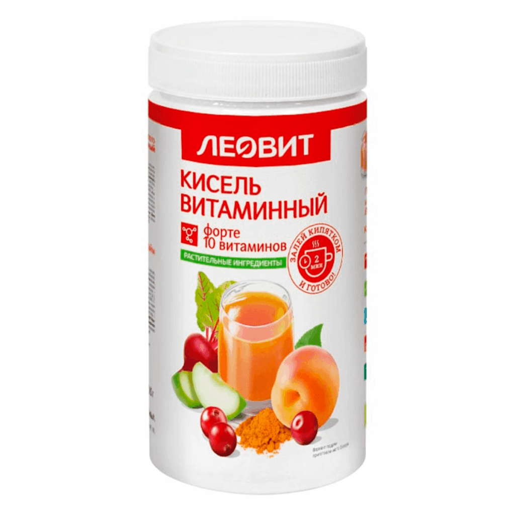 Кисель Витаминный ФОРТЕ, 400 г, ЛЕОВИТ