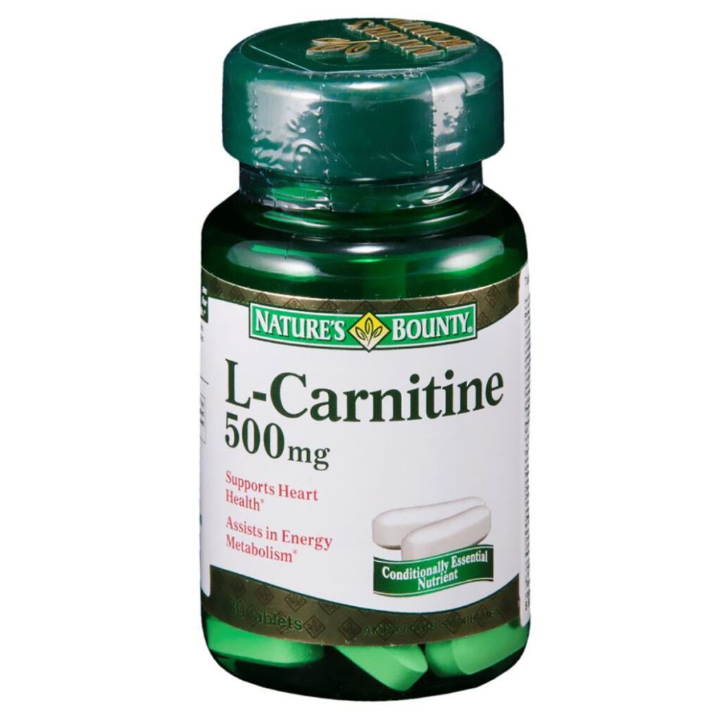 L-карнитин 500 мг, 30 таблеток, Nature’s Bounty