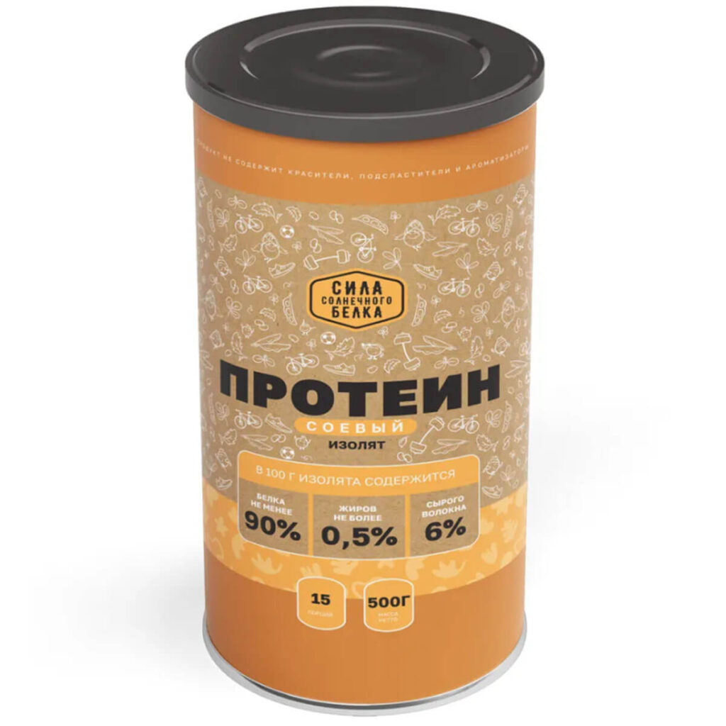 Пищевая продукция Протеин соевый (изолят), 500 г, Оргтиум