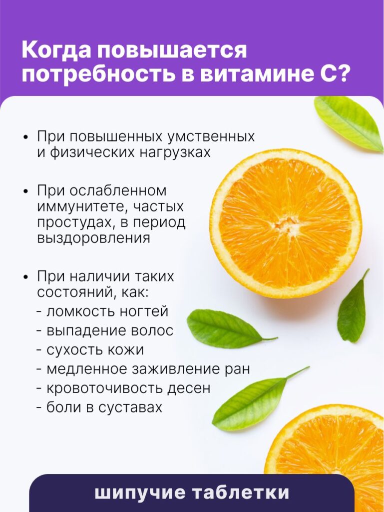 Витамин С 1200, 20 шипучих таблеток, Эвалар