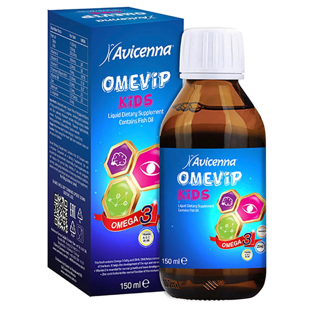 ОмеВип Кидс (OmeVip Kids) детский, 150 мл, Avicenna, годен до 29.01.2027