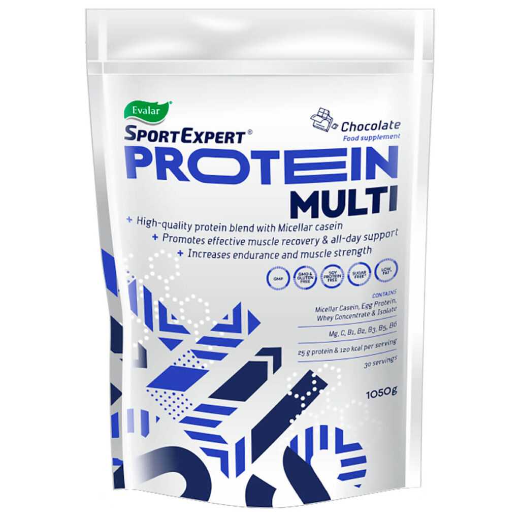 SportExpert Мульти Протеин со вкусом шоколада, 1050 г, Эвалар