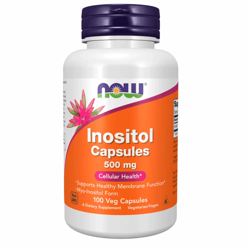 Инозитол (Inositol), 500 мг, 100 капсул, NOW