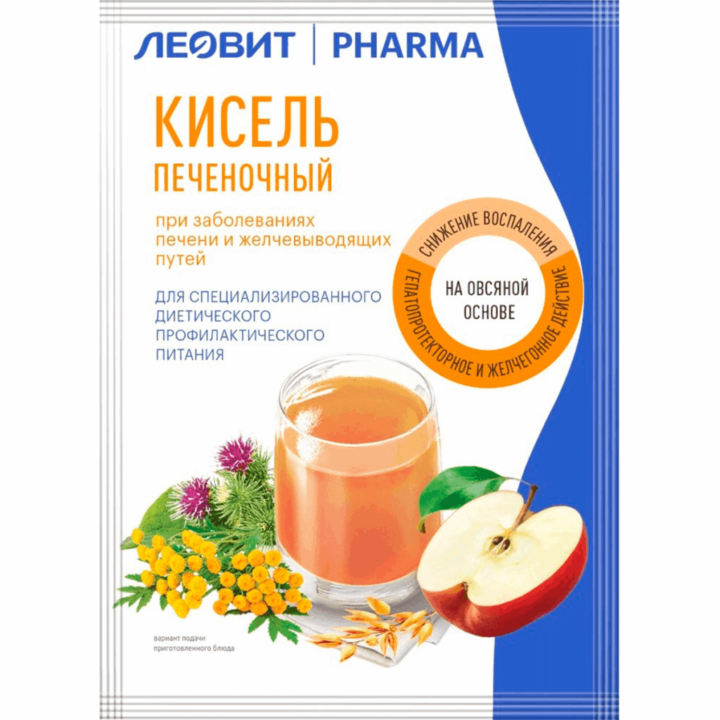 Кисель Печеночный, 6 шт. по 20 г, ЛЕОВИТ ФАРМА