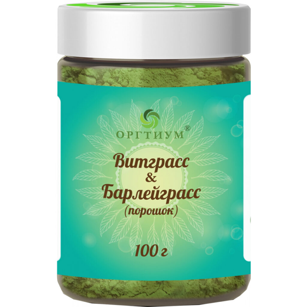Пищевая продукция Витграсс & Барлейграсс (порошок), 100 г, Оргтиум