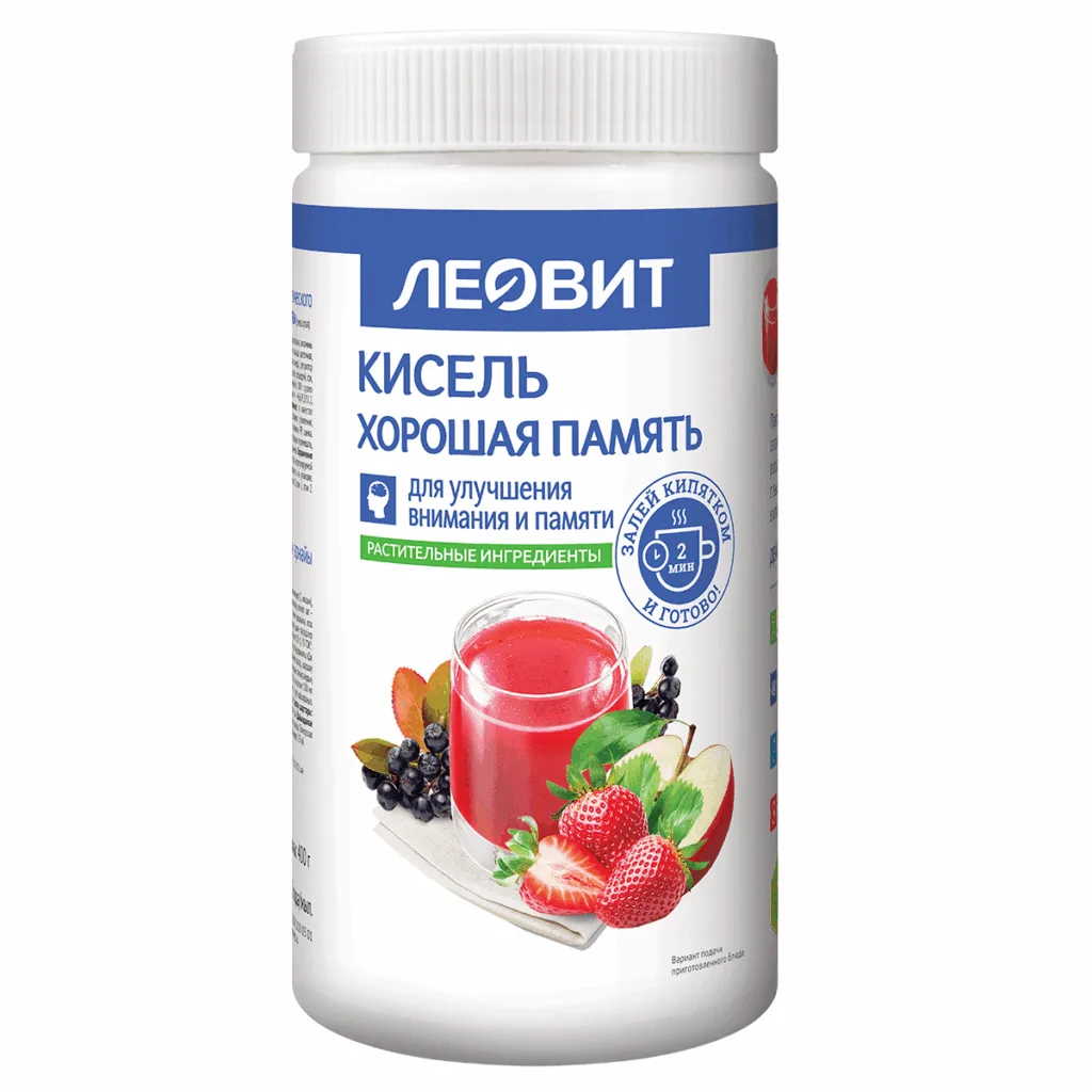 Кисель Хорошая память, 400 г, ЛЕОВИТ