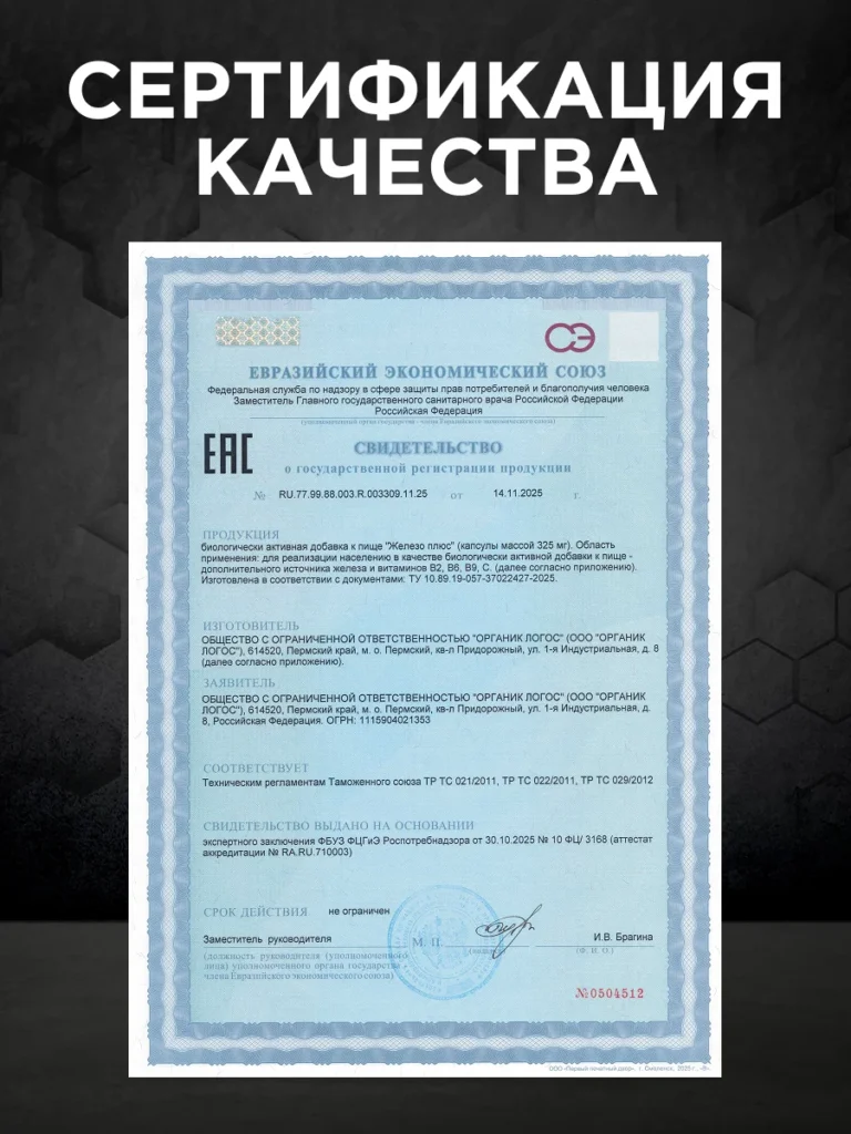 Железо плюс